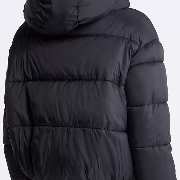 Calvin Klein puffer jacket NWT black womens plus 3X - Picture 4 of 4
